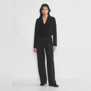NWT - Aritzia Babaton Atticus Merino Wool Sweater - XS - Black